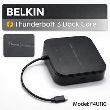Belkin Thunderbolt 3 Dock Core Mac  Windows USB-C USB Powered Dock