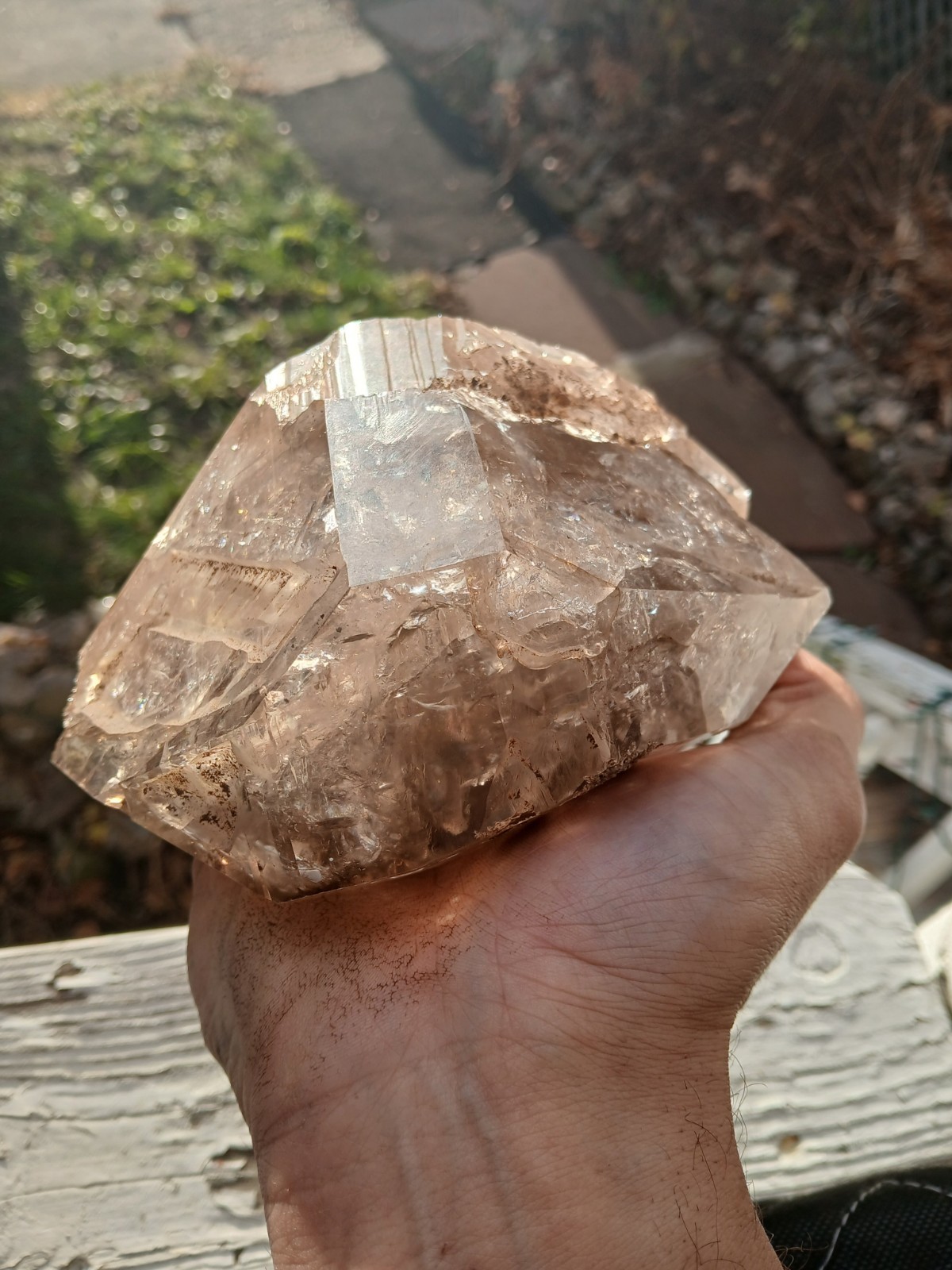 🔥 Huge 4.6 Pounder Herkimer 💎 (Skeletal  Honker) Self Collected In NY  ❤️ 