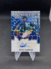 2021 Panini Mosaic Rookie Scripts Autograph Deivi Garcia #SCR-DG