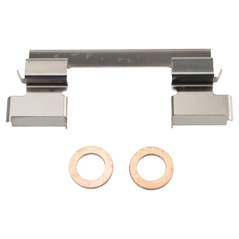 Nueva pinza de freno de disco delantera con soporte y herrajes LH para GM Foto 2 de 4