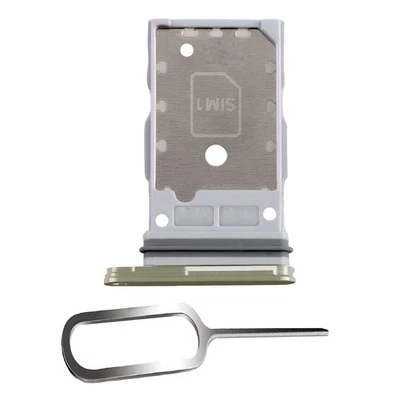 MARKENLOS SAMSUNG GALAXY S24 Ultra 5G SIM KARTEN HALTER TRAY ADAPTER SLOT TITANIUM YELLOW