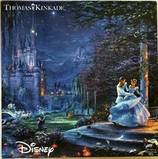 Ceaco Disney Thomas Kinkade 750 PC Puzzle 2018 CINDERELLA DANCING IN STARLIGHT