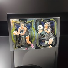 2025 Panini Select WNBA #180 Kamilla Cardoso Select #180 + Concourse #7 Base M4
