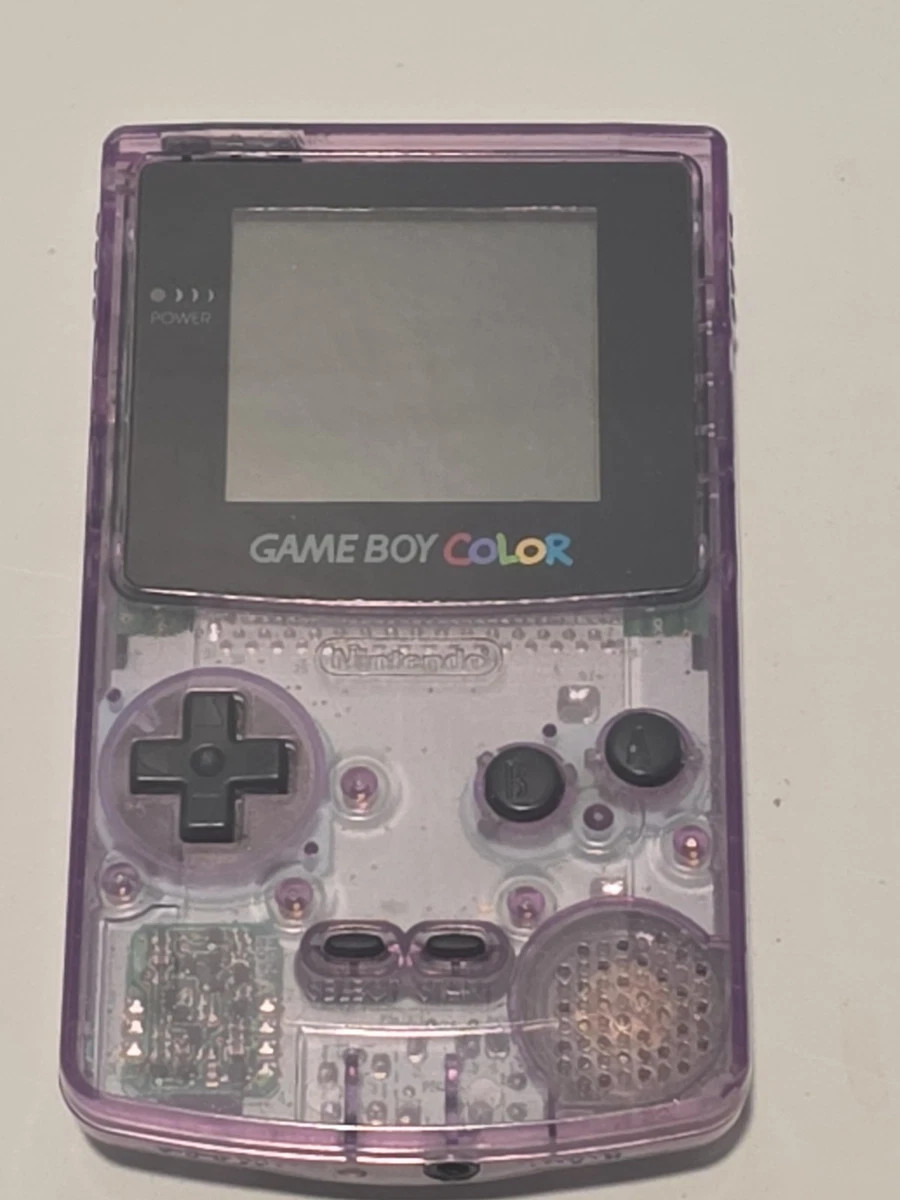 Nintendo Game Boy Color Purple Video Game Handheld Systems for