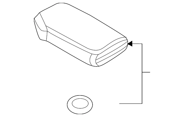 Genuine Kia 2019-2021 Forte Remote Control 95430-M6000