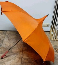 Vintage Pagoda Parasol Umbrella Orange
