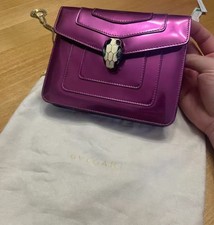 Bvlgari Purple Patent Leather Serpenti Foreve...