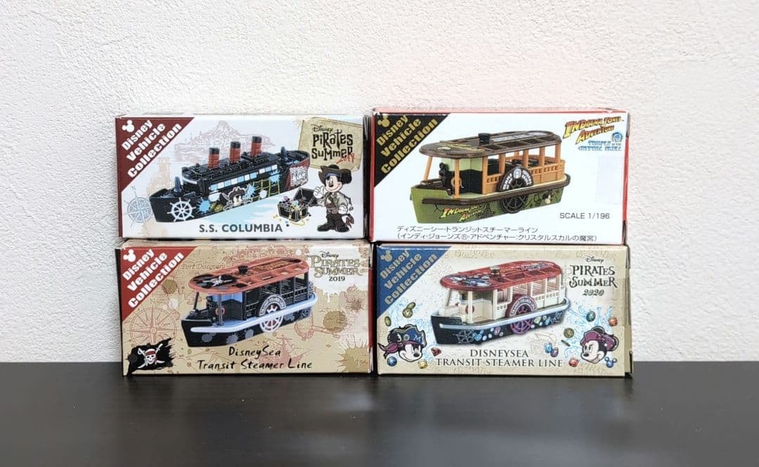 Disney Tomica Transit Steamer Line SS Columbia
