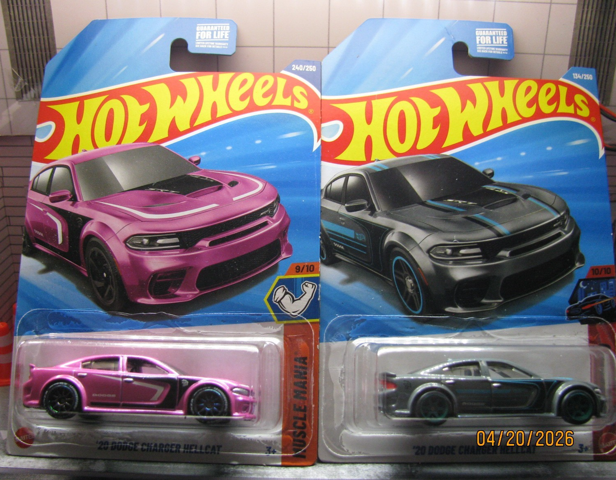 2025 HOT WHEELS '20 Dodge Charger Hellcat SRT 