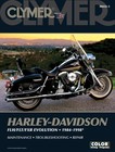 Harley Davidson FLH/FLT/FXR Evolution 1984 98 Clymer shop repair service manual