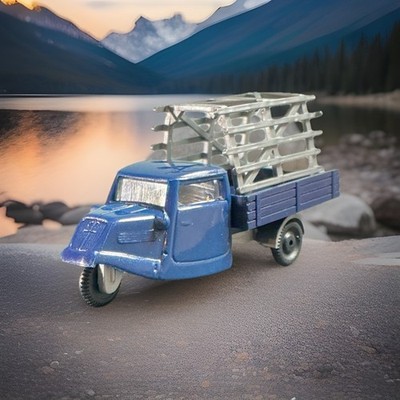 H0  1:87  Praline | Tempo Hanseat | blau  | Stahlaufsatz Dreirad Pritsche | EVP