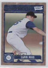 2011 Playoff Contenders Prospect Tickets Crystal Collection /299 Chris Reed 0c2