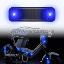 LED Solar Powered Car Dummy Alarm Stimulated Anti-Theft Flashing Warning Light.