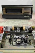 Serviced Great Working & Sounding BSR McDonald Stereo 8 Track Player (See Video)