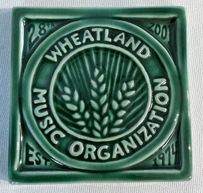 Wheatland Music Organization Tile 28th ANNIVERSARY 2001 Hammond Bay Art Studio