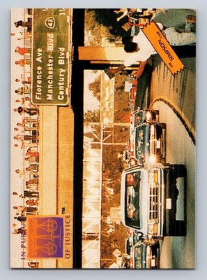 1994 Interlink In Pursuit of Justice The Case OJ Simpson # P3 White Ford Bronco