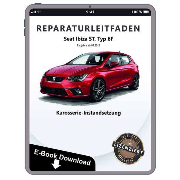 Seat Ibiza St 6F Ab 2017 Karosserie Unfall Instandsetzung Werkstatthandbuch Pdf-image