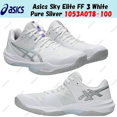 Asics Sky Elite FF 3 White Pure Silver 1053A078-100 Herren Gr.