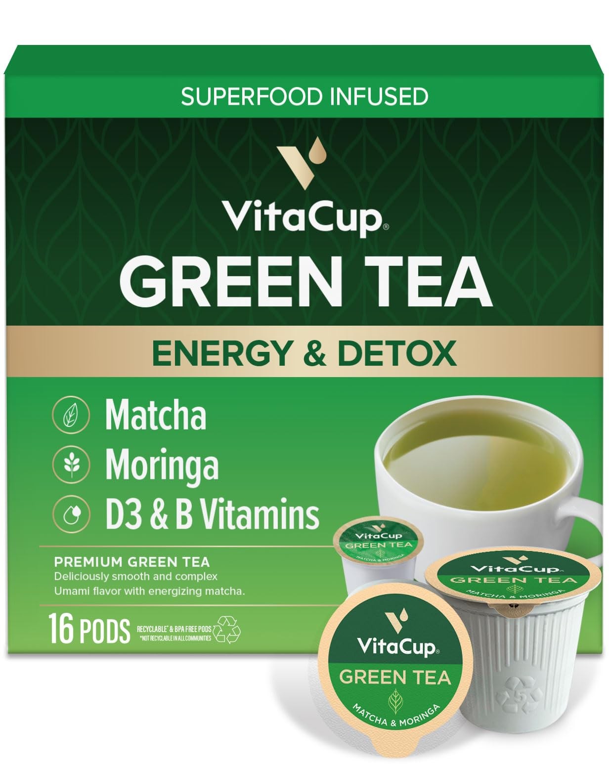Pods Matcha Kcup K Cup Keurig...