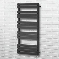 Designer Flat Panel Bathroom Heated Towel Rail Radiator Ladder Warmer All Size