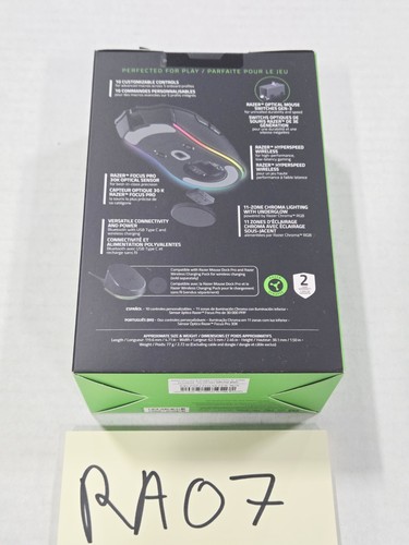 Razer Cobra Pro leichte kabellose Gaming Maus RGB - Schwarz RZ01-04660100-R3U1 - Bild 4 von 6