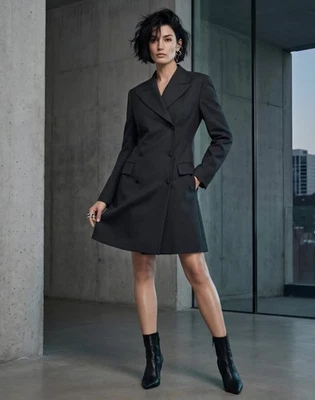 Morgane Le Fay Liliana Ordas/Casabal Boutique Wool Jacket Avant-Garde 80s Med - Image 1 of 4