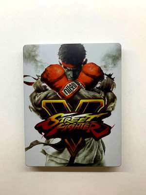 SteelBook Street Fighter V PlayStation Xbox Limited Edition Rare Original PAL