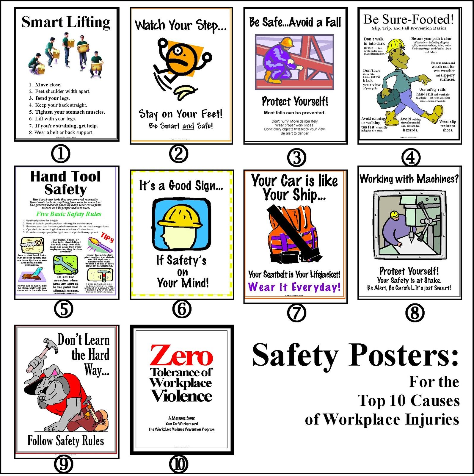 Off-the-Job Safety - Posters by Topic - Posters