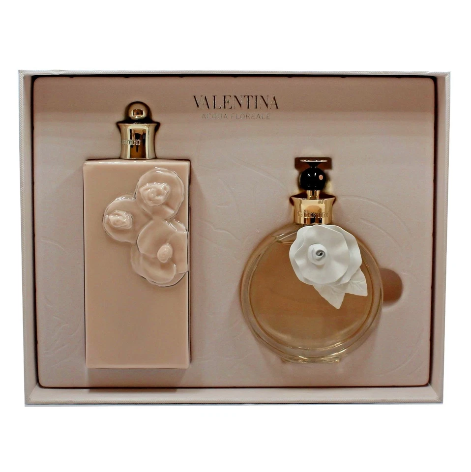 JUEGO DE REGALO VALENTINO VALENTINA AQUA FLOREALE 2 PIEZAS EAU DE TOILETTE SPRAY 80 ML NUEVO EN CAJA Foto 2 de 2