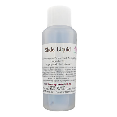 500ml Slide Liquid zur Verarbeitung von Acrylgel und Polygel
