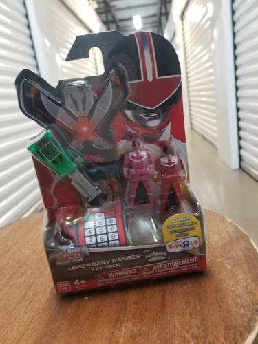 Power Rangers LEGENDARY KEY PACK Red Greeen PINK Time Force TIMERANGERS Sentai