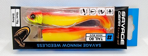 Savage Gear WL WEEDLESS MINNOW Lure 10cm /16g - SPECIAL OFFER PRICE! (RRP £9.49) - Picture 8 of 9