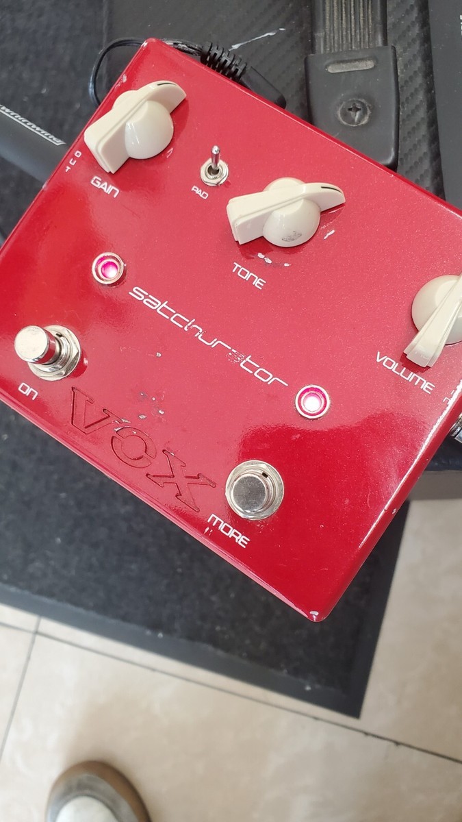 Vox Satchurator ギターエフェクター　ディストーション Vox Joe Satriani Satchurator Distortion - エフェクター専門店
