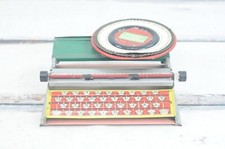 Vintage Typewriter Practical Simplex No 300 Child's Typewriter Red and Yellow Ti