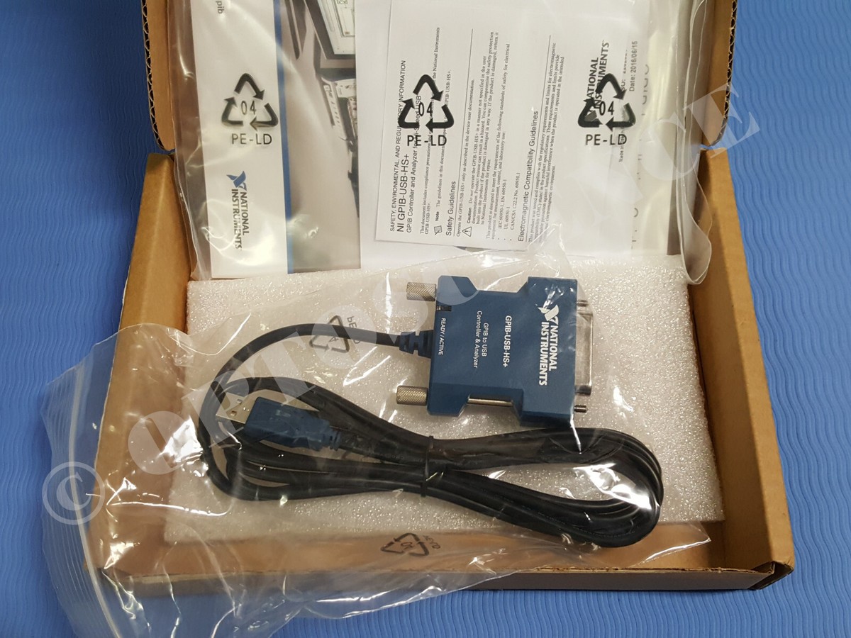 National Instruments GPIB-USB-HS+ Interface Adapter