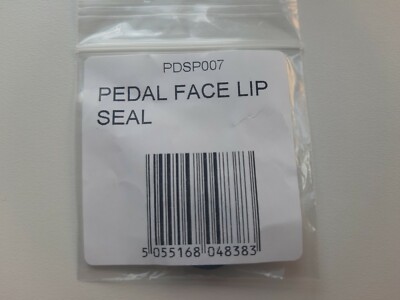 GENUINE HOPE FLAT PEDAL FACE LIP BLACK RUBBER SEAL REPAIR KIT NEW