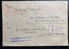 1945 Germany Buchenwald Concentration Camp KZ Liberation Cover to Czechoslovakia