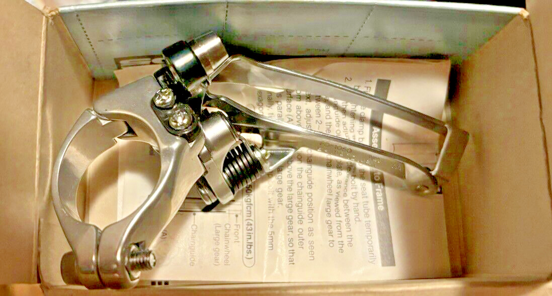NOS Shimano 105  FD-1050 Vintage Road Bike Front Derailleur 