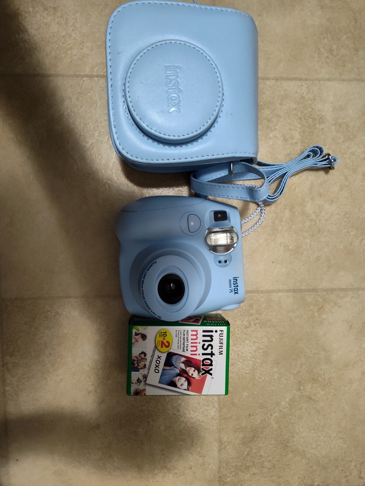 Fujifilm Instax Mini 7S Light Blue Instant Film Camera-image