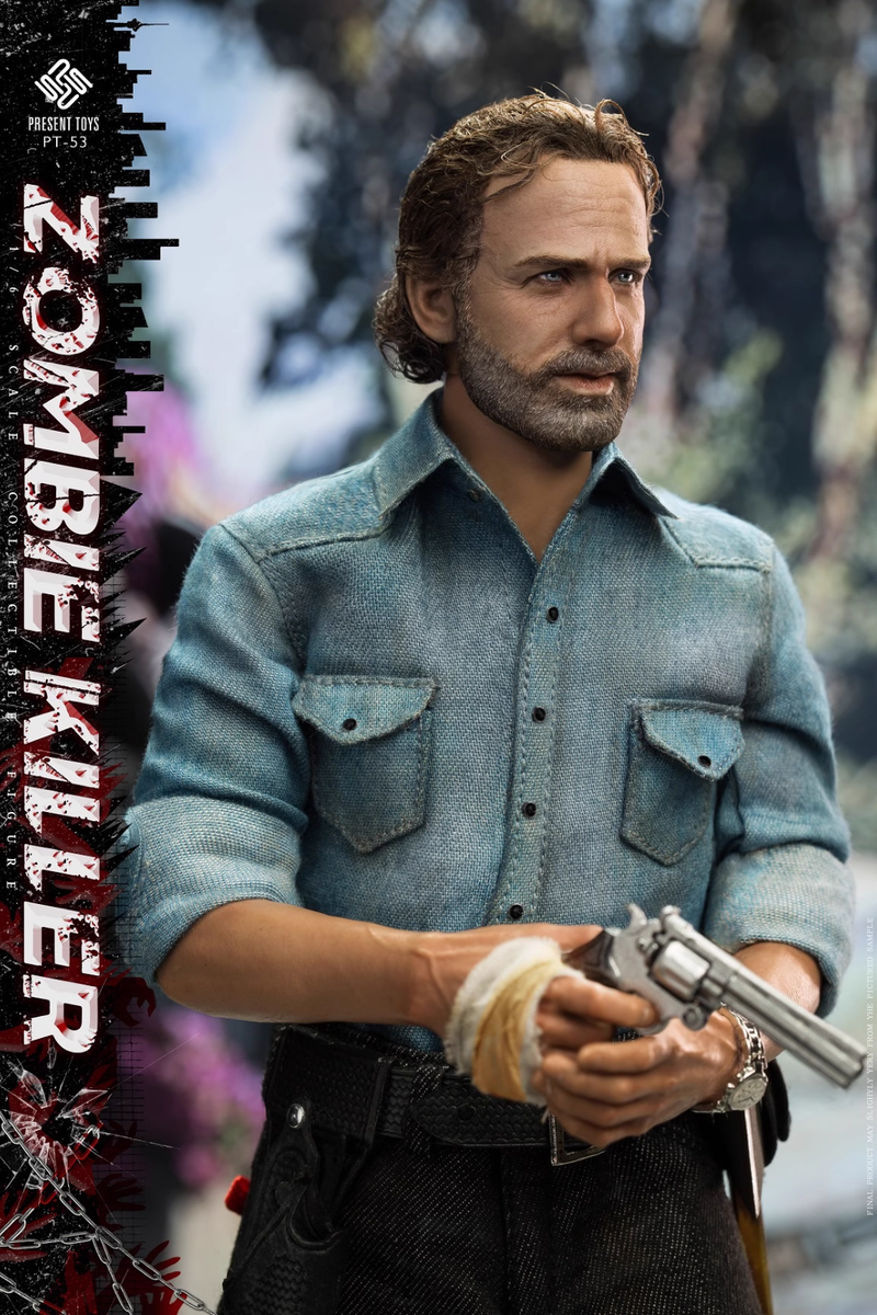 In Stock PRESENT TOYS PT-sp53 1/6 The Walking Dead Rick