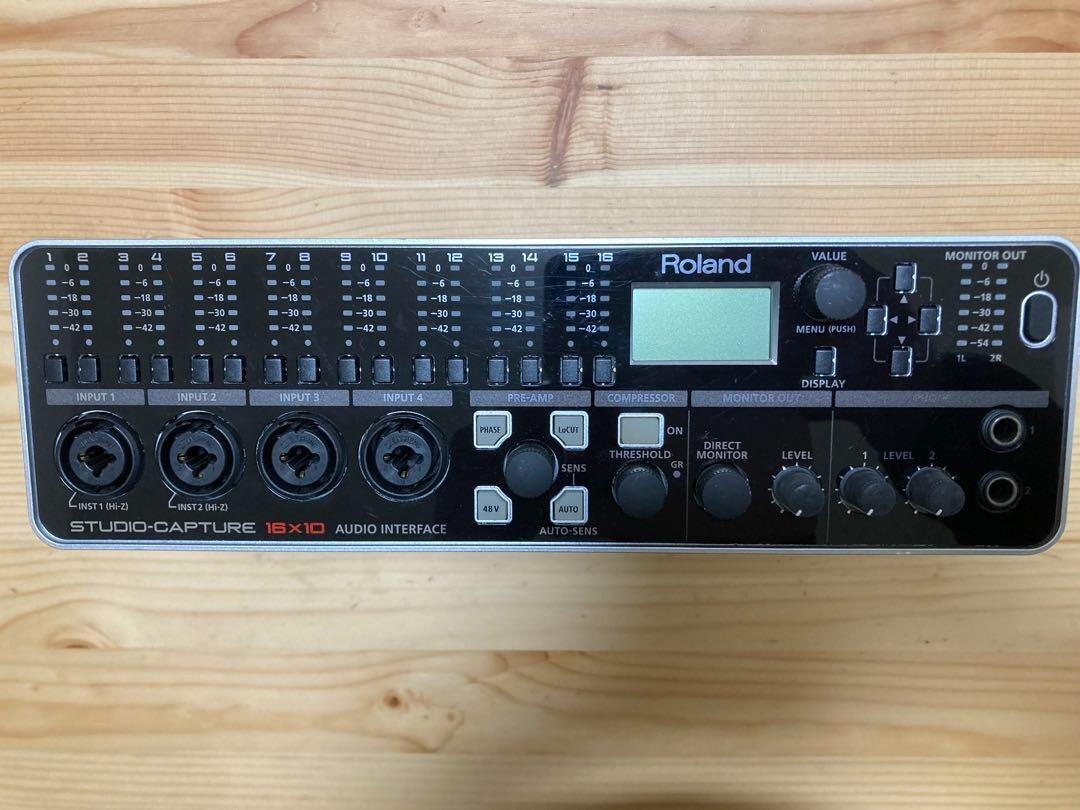 未使用 Roland STUDIO-CAPTURE UA-1610 Amazon.com: Roland UA-1610 STUDIO-CAPTURE 16-input, 10