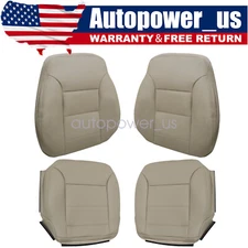 For 2009-2013 Mercedes Benz ML350 Driver Passenger Bottom Top Leather Seat Cover