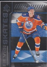 CONNER McDAVID Upper Deck SP Authentic SILVER SKATES Insert Card EDMONTON OILERS