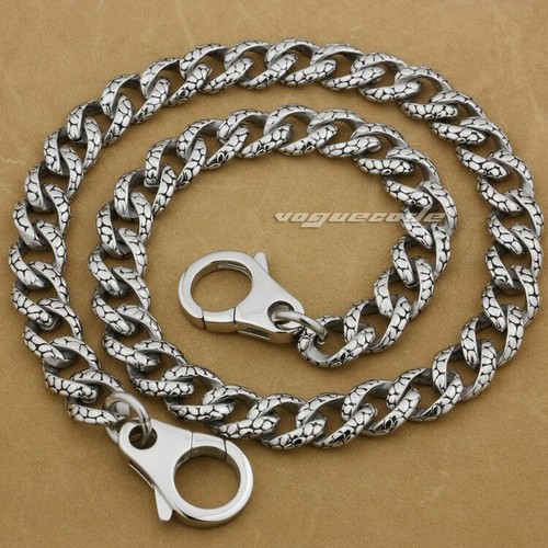 Stainless Steel Biker KeyChain Punk Wallet Chain DIY Accessories 5A019WCB 14~36" - Picture 2 of 19