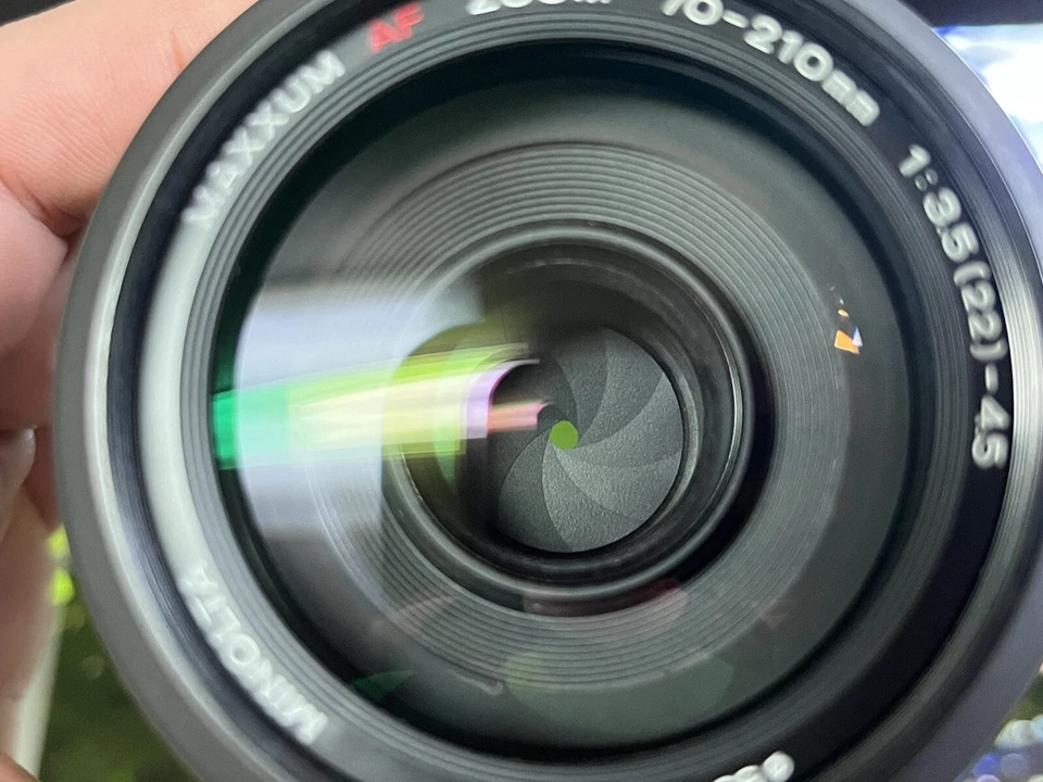 Minolta Maxxum AF Zoom 70-210mm 1:3.5(22)-4.5 Lens Minolta A Mount Film Tested - Image 3 of 4