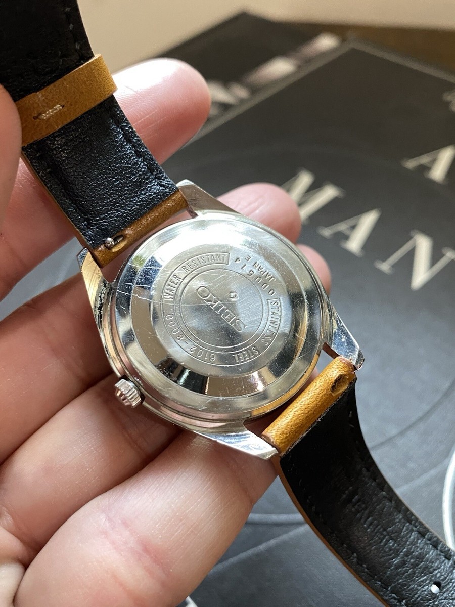 Vintage Seiko Skyliner 6102-8000 Hand Winding Men's Watch | eBay