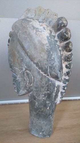 Buste en pierre. buste en pierre 13,77 pouces 35 cm - Photo 10 sur 12