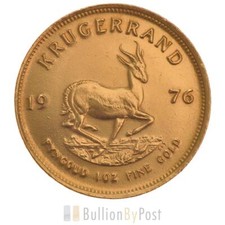 1976 Krugerrand Gold Coin 1oz