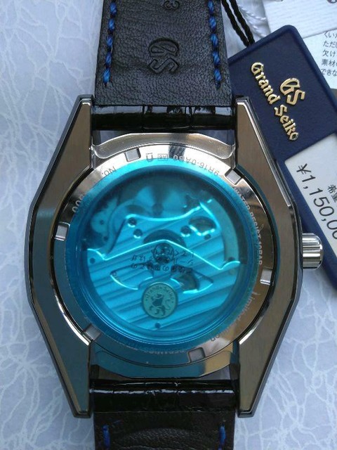 Grand Seiko Spring Drive Blue Men's Watch - SBGE039 for sale online | eBay