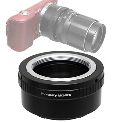 Copper Adjustable 42mm M42 lens to Sony  NEX7 a6300 a6000 a5000 a3000 adapter 